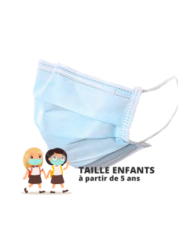 Masque bleu taiwanais Enfants