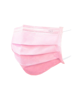 Masques chirurgicaux roses