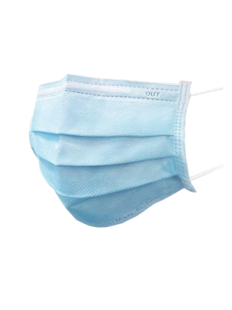 Masques chirurgicaux bleus