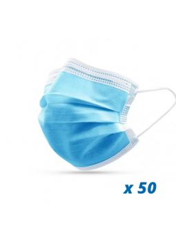 50 Sterile masks: 5 sachets...