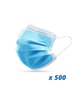 500片醫用滅菌拋棄式口罩-10入*50包