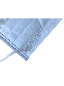 Masque enfant bleu